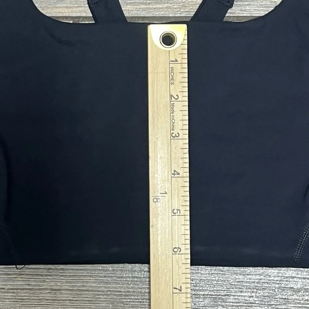 NWT $68 Free People X Hatch Maternity Bra XS Black Never Better Square Neck